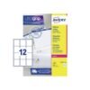 Avery L-7164 White Address Labels, 100 sheets/pack - Thumbnail Image 1
