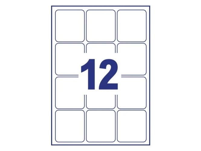Avery L-7164 White Address Labels, 100 sheets/pack - Image 2