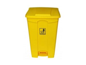 Chemex Garbage Bin Plastic With Pedal, 87 Liters