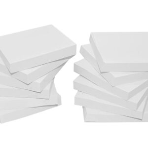 FIS Sticky Note, Colour White, Size 3 x 3 Inch, (100 Sheets x 12 Pieces) – FSPO33WH