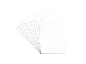 FIS Color Round Labels 15mm FSLA15WHN- White (540Labels)