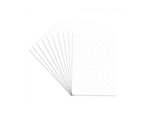 FIS Color Round Labels 13mm FSLA13WHN White (700Labels)