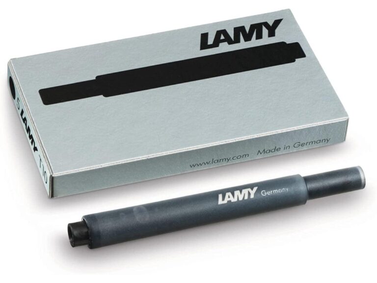 LAMY T10 Giant Ink Cartridge, 5pcs/Packet – Black color