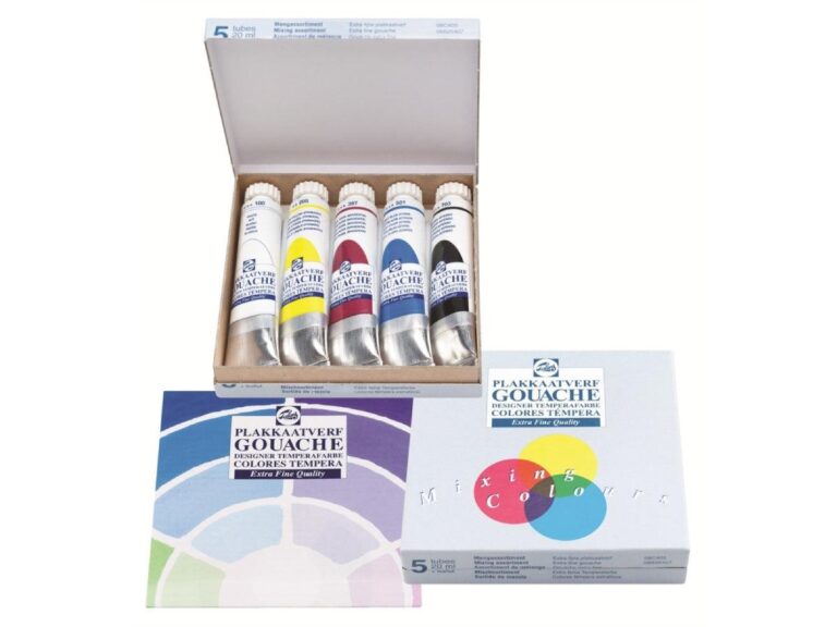 Talens Gouache Mixed Coloring 5tubes-20ml, [08C405]