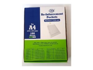 FIS Re-inforcement Pocket A4, 60 Microns, 100/box – FSRP06MMGR