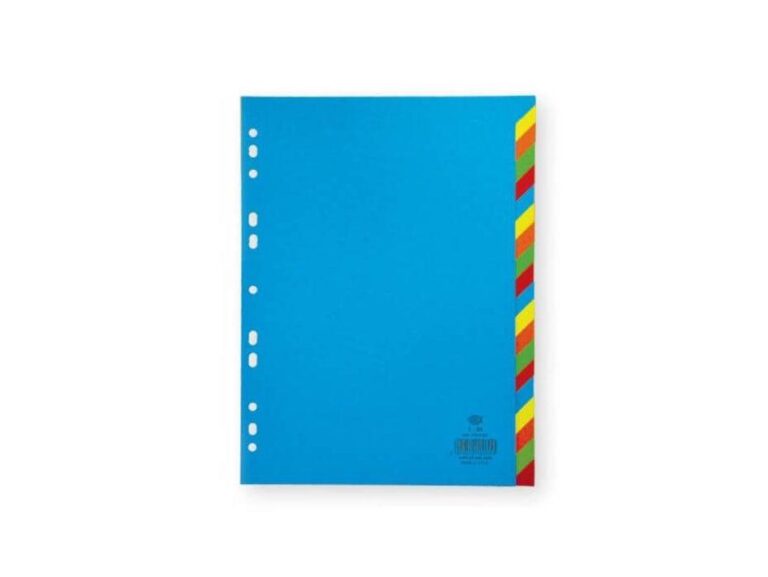 FIS Divider Manila Colored, A4, 20 Tabs