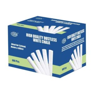 FIS White Chalk FSCTWH100, 100pcs/Box