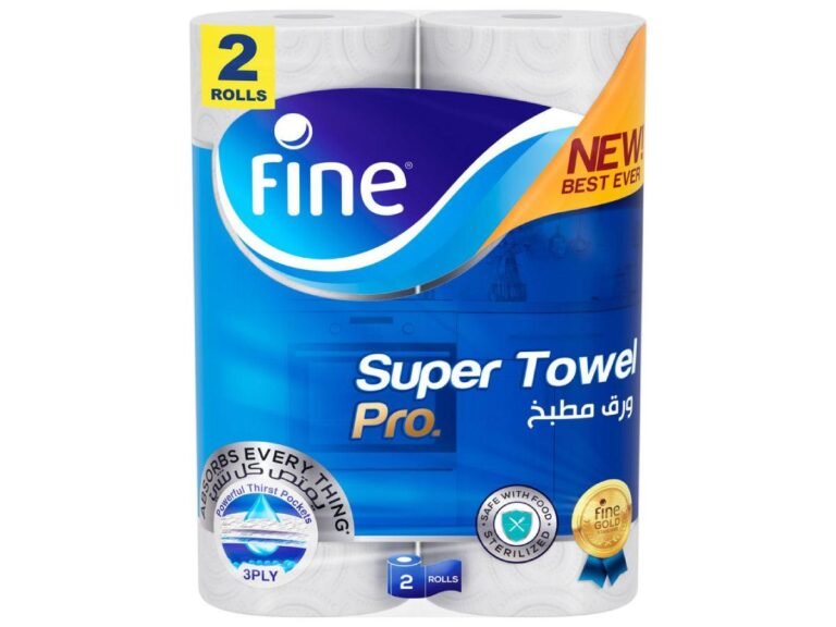 Fine Kitchen Rolls 3 ply 2 Rolls/Pack