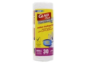 Glad Indoor Garbage Bags Small 30 Bags 51 Cm x 39.5 Cm