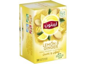 Lipton Herbal Infusion Lemon & Ginger, 20 Tea Bags