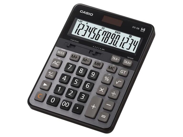 Casio DS-3B Heavy Duty Calculator – 14 Digits