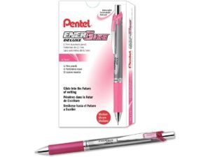 Pentel PL77P Energize Mechanical Pencil – 0.7mm, Pink(Pack Of 12)