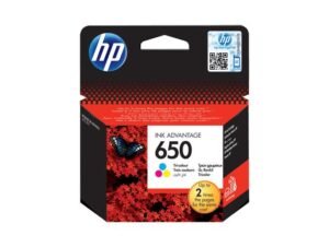 HP 650 Tri-Color Ink Cartridge (CZ102AE)