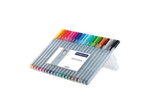 Staedtler Triplus Fineliner Pen-Assorted Color, (Pack of 20)
