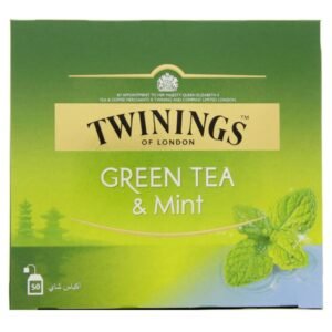 Twinings Green Tea And Mint 50 Tea Bags