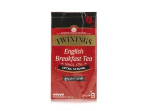 Twinings English Breakfast Extra Strong Black Tea 25 Tea Bags