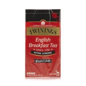 Twinings English Breakfast Extra Strong Black Tea 25 Tea Bags