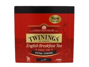 Twinings English Breakfast Extra Strong Black Tea 100 Tea Bags