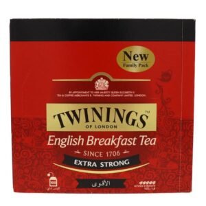 Twinings English Breakfast Extra Strong Black Tea 100 Tea Bags