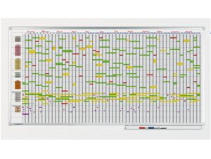 Legamaster PROFESSIONAL year planner 75 items 100x200cm Ref: 7-405000