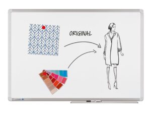 Legamaster Universal Plus WhiteBoard 90 X 120cm Part No. 7-102154
