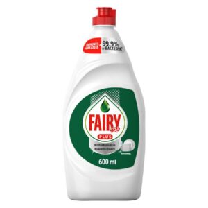 Fairy Plus Original Dishwashing Liquid Soap 600ml