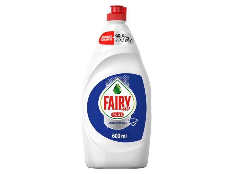 Fairy Plus Antibacterial Dishwashing Liquid Soap 600ml