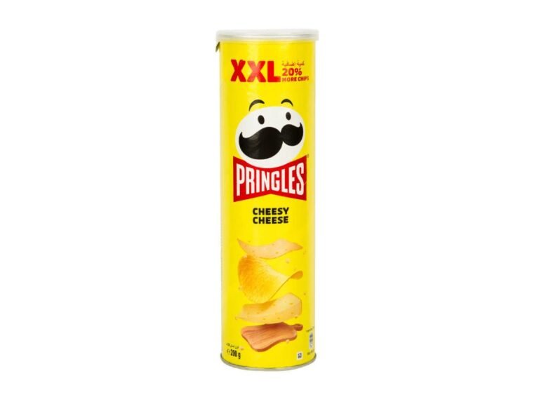 Pringles Cheesy Cheese Flavored Potato Crisps 200g