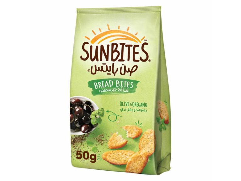 Sunbites Olive And Oregano Bread Bites 50g