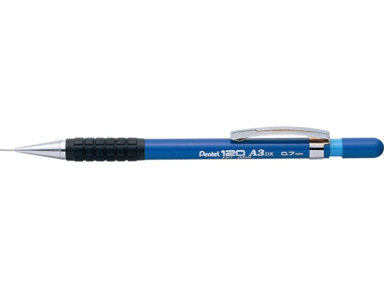 Pentel A317 120 A3 Mechanical Pencil – 0.7mm, Blue (Pack of 12)