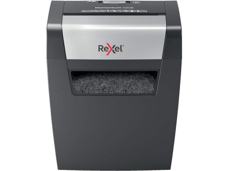 Rexel Momentum X308 Cross Cut Paper Shredder