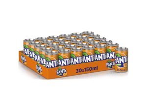 Coca-Cola Fanta Orange, 150ml, Pack of 30