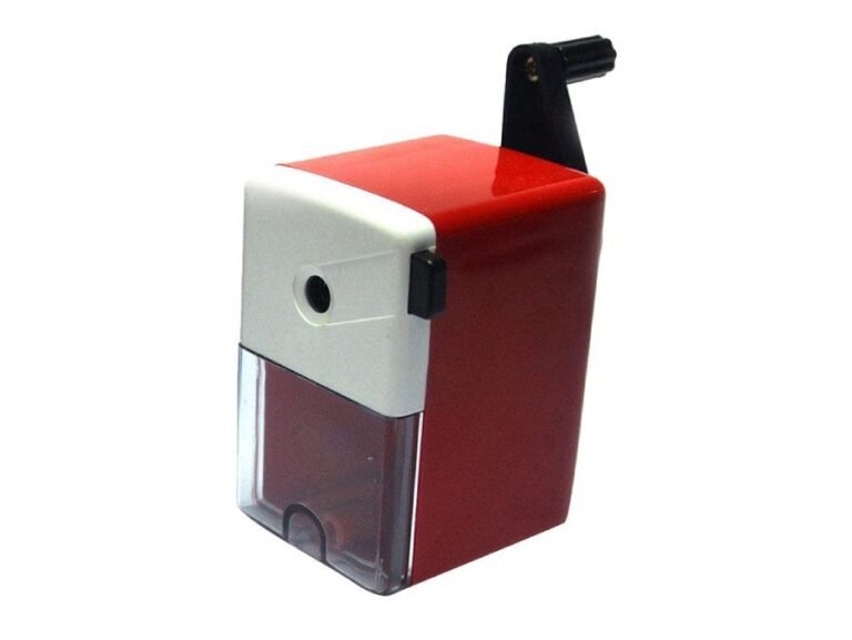 Omega Table Pencil Sharpener – Red, Classic