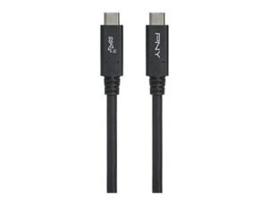 PNY USB C to USB C 3.1 Gen2 Cable 1M, Black