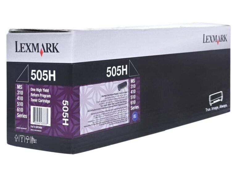 Lexmark 505H Toner Cartridge, High Yield