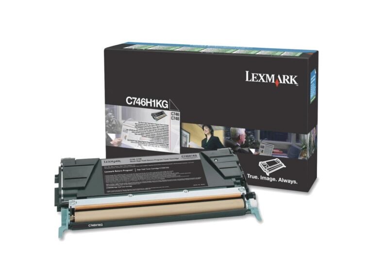 Lexmark C746H1KG Black Toner Cartridge, Return Programme