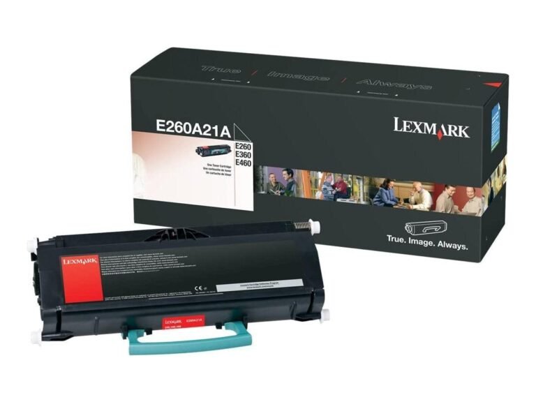 Lexmark E260 Black Toner Cartridge