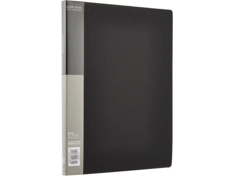 Deluxe A4 Display Book, 20 Pockets, Black (3201-20A4)