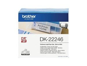 Brother DK-22246 Continuous Label Roll, 103mm x 30.48M