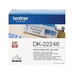 Brother DK-22246 Continuous Label Roll, 103mm x 30.48M