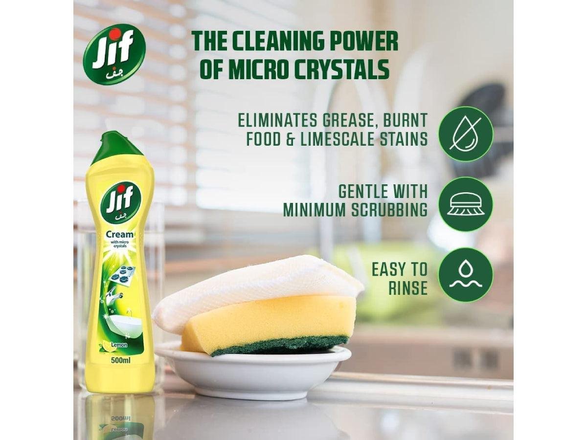 Jif Cream Lemon With Micro Particles Cleaning Agent 500ml - Image 2