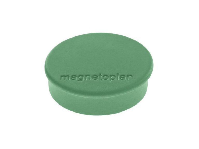 Magnetoplan Discofix Magnum Magnet, 34mm, Green, 4pcs/pack – COP 16600405