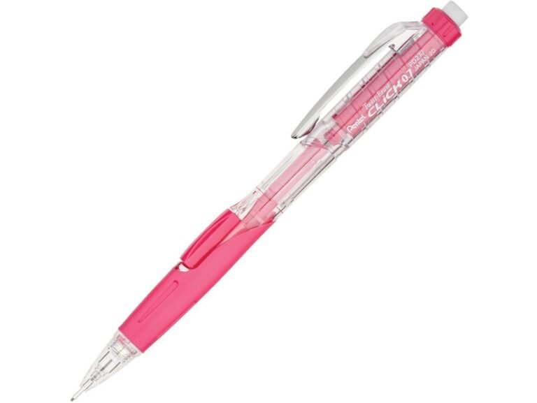 Pentel PD277T-P Twist Erase Click Mechanical Pencil – 0.7mm – Pink (12pcs/box)