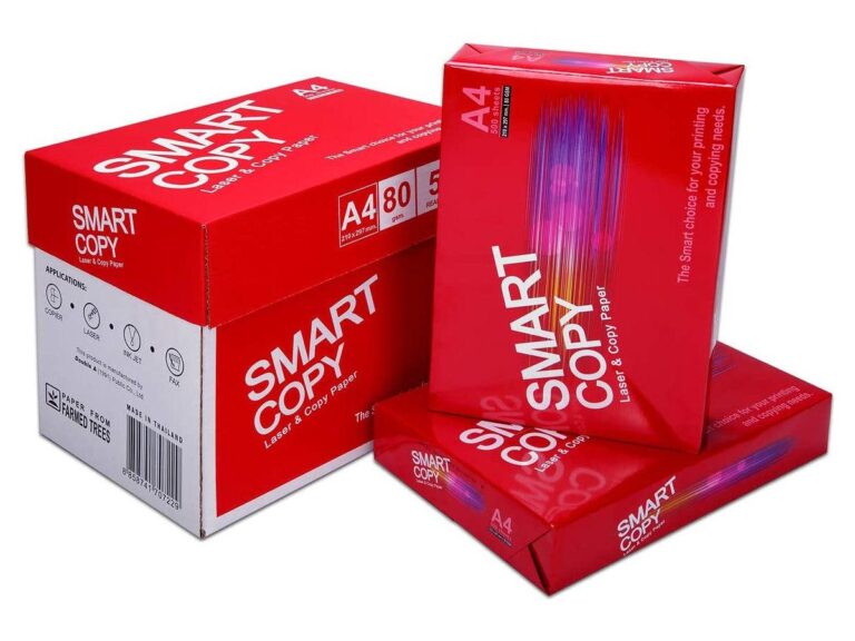 Smart Copy Paper, A4 Size, 80 Gsm, 5 Reams/Box