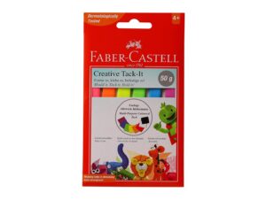 Faber Castell CREATIVE TACK-IT, MULTI COLOUR 50G (FCM187094)