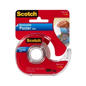 3M Scotch Wallsaver Poster Tape 3/4Inx150In 109