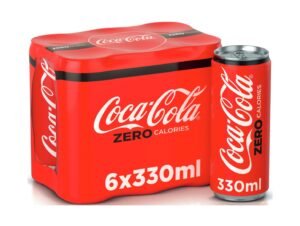 Coca Cola Zero in Can 330ml 6pcs/pack