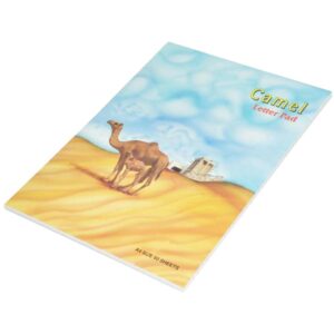 FIS Letter Pad Camel Image A4, 80 Sheets, Line Ruled