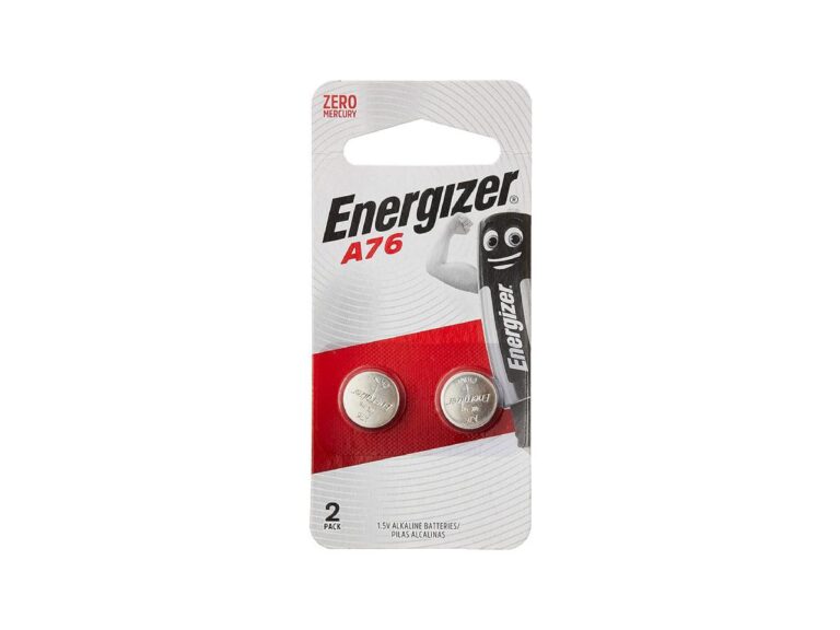 Energizer A76 1.5V Alkaline Battery, (Pack of 2)