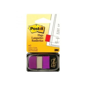 3M Post-it Flags Purple 680-8 25mmx43mm 50flags-dispenser